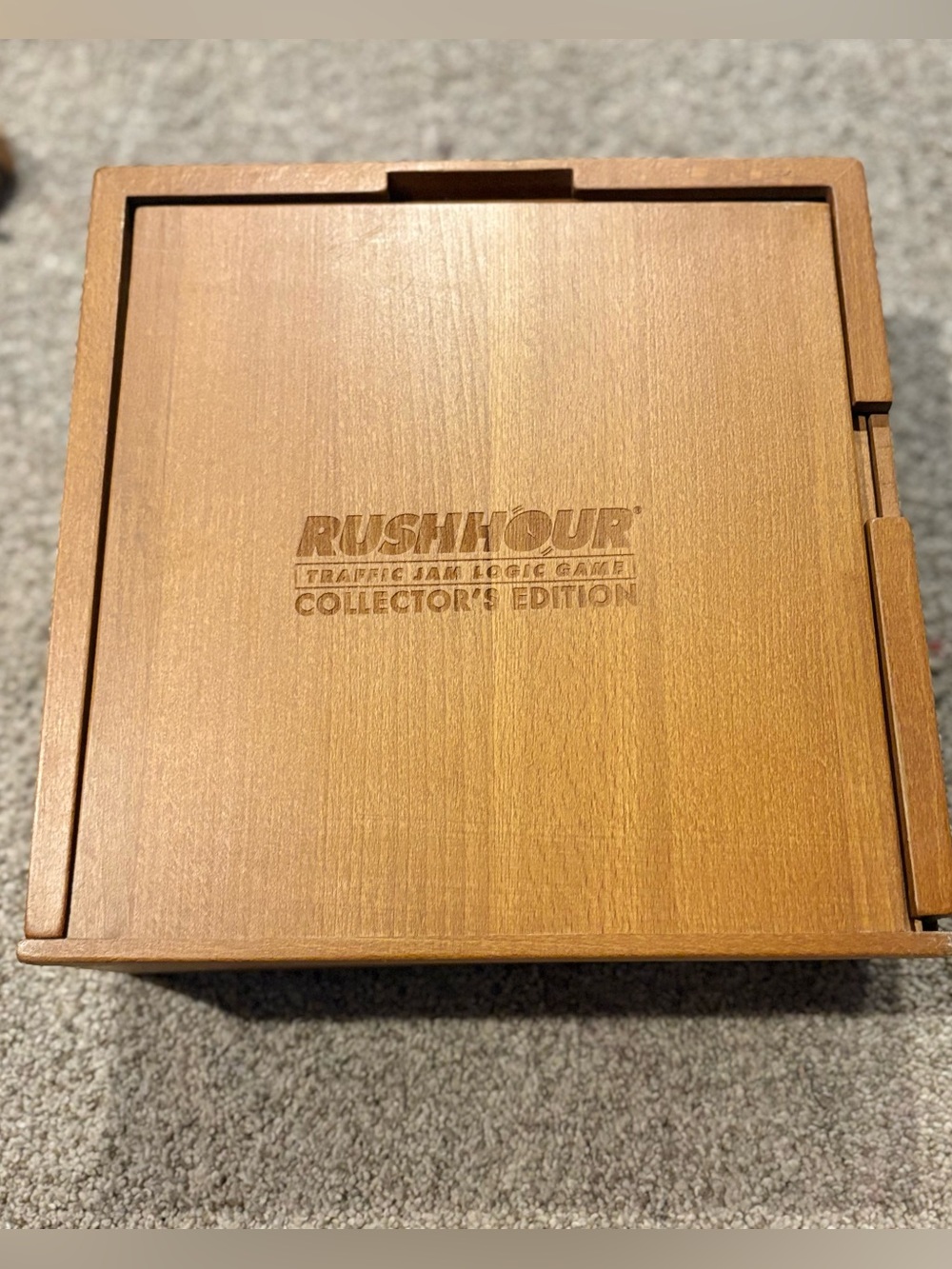 RUSH HOUR COLLECTORS WOOD EDITION BY MARBLES NO CARDS